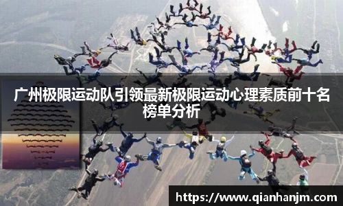 广州极限运动队引领最新极限运动心理素质前十名榜单分析
